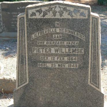 WILLEMSE Pieter 1864-1849