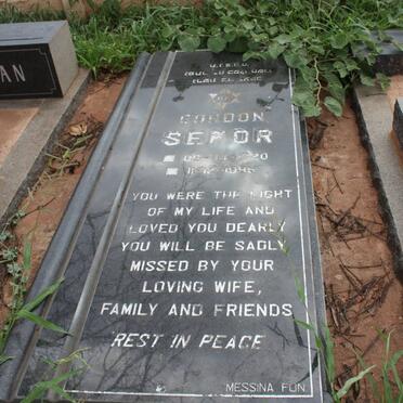 SEFOR Gordon 1920-1995