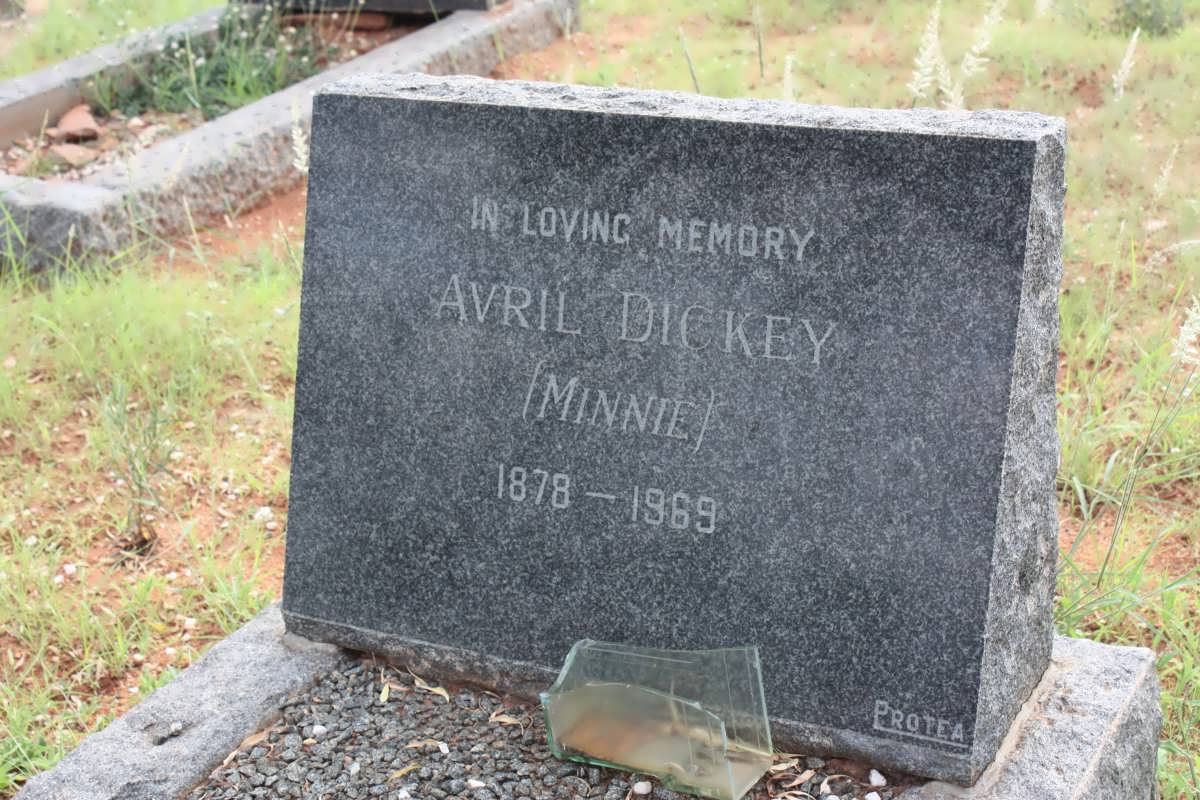 DICKEY Avril 1878-1969