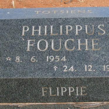 FOUCHE Philippus 1954-1978