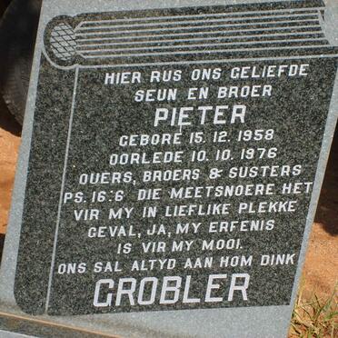 GROBLER Pieter 1958-1976