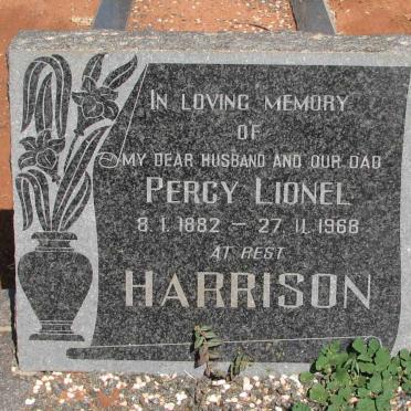 HARRISON Percy Lionel 1882-1968