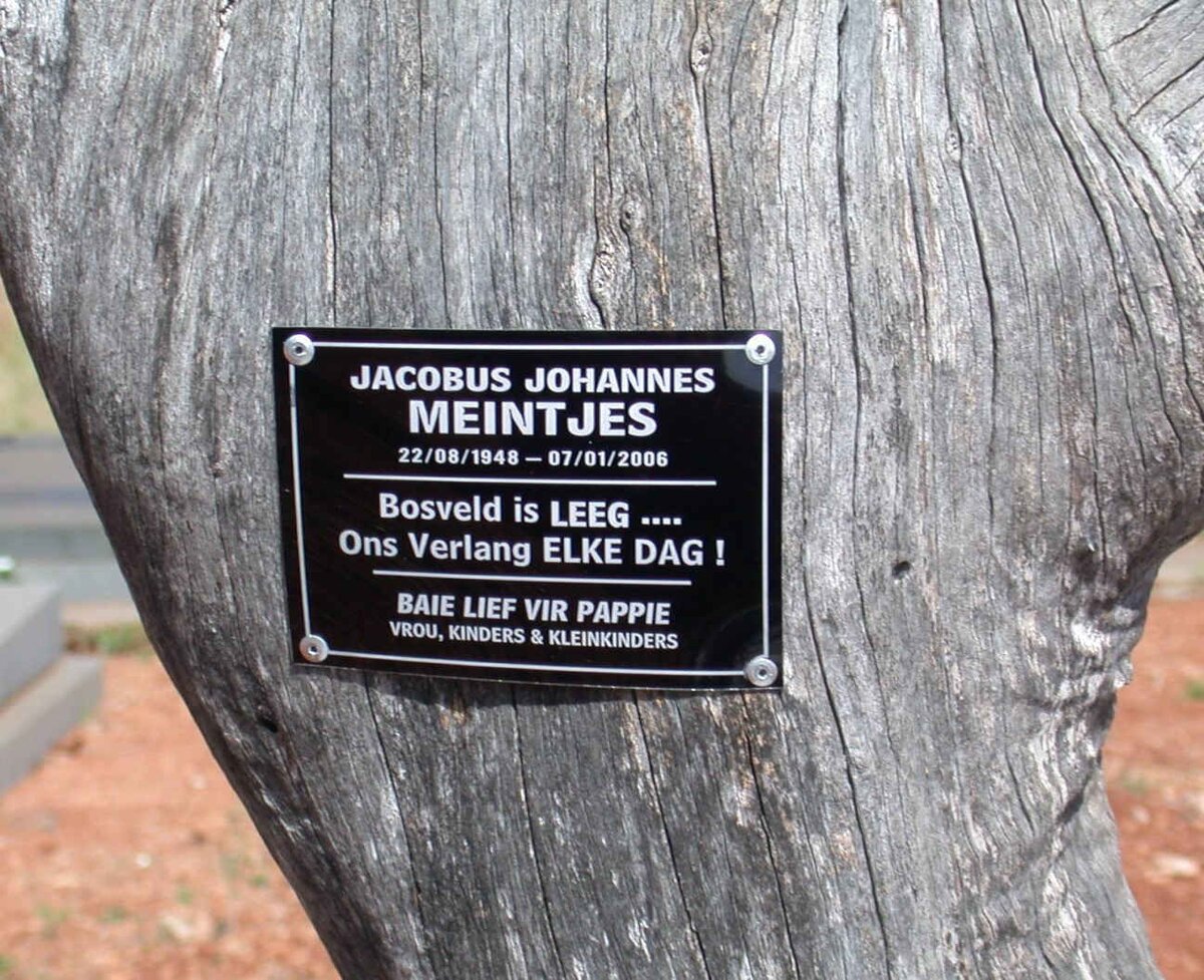 MEINTJES Jacobus Johannes 1948-2006