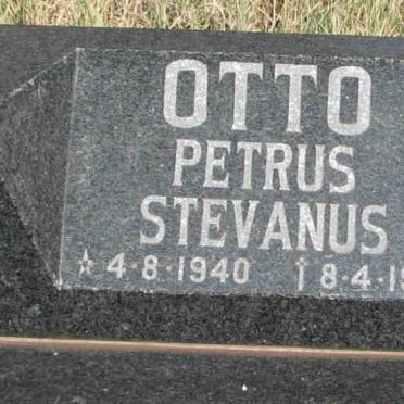 OTTO Petrus Stevanus 1940-1985