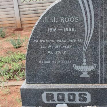ROOS J.J. 1915-1956