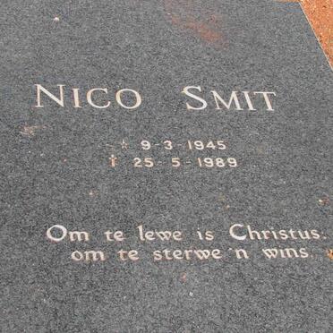 SMIT Nico 1945-1989