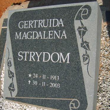 STRYDOM Gertruida Magdalena 1913-2003