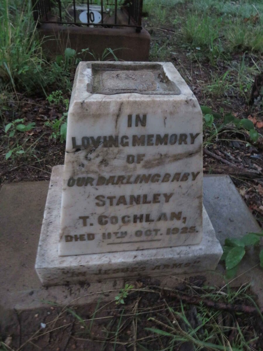 COGHLAN Stanley T. -1925