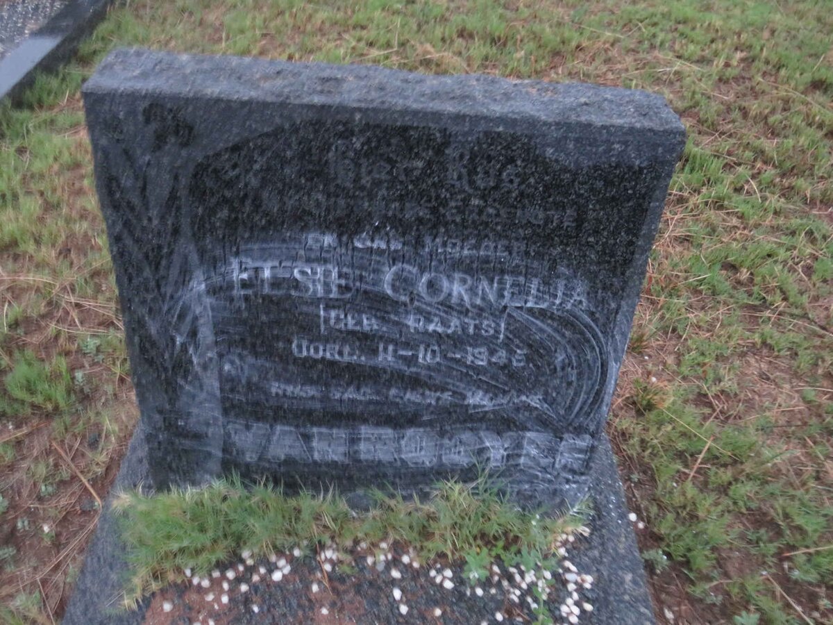 ROOYEN Elsie Cornelia, van nee RAATS -1945