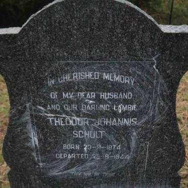 SCHULT Theodor Johannis 1874-1944