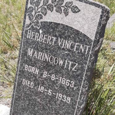 MARINCOWITZ Herbert Vincent 1863-1939