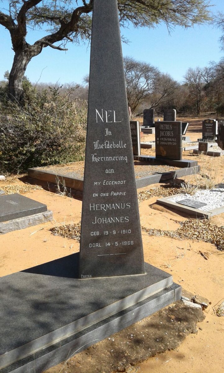 NEL Hermanus Johannes 1910-1968