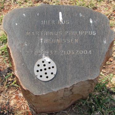 THEUNISSEN Marthinus Philippus 1932-2004