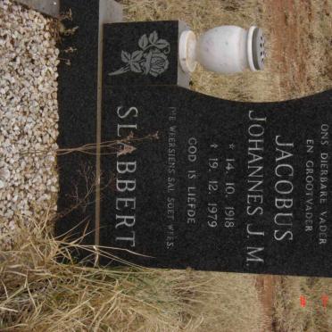 SLABBERT Jacobus Johannes J.M. 1918-1979