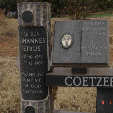 COETZEE Johannes Petrus 1952-1989