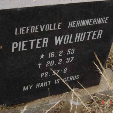 WOLHUTER Pieter 1953-1997