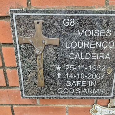 CALDEIRA Moises Lourenco 1932-2007