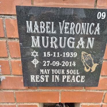 MURUGAN Mabel Veronica 1939-2014