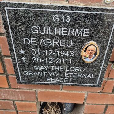ABREU Guilherme, de 1943-2011