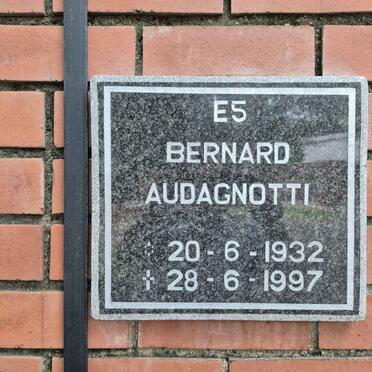 AUDAGNOTTI Bernard 1932-1997