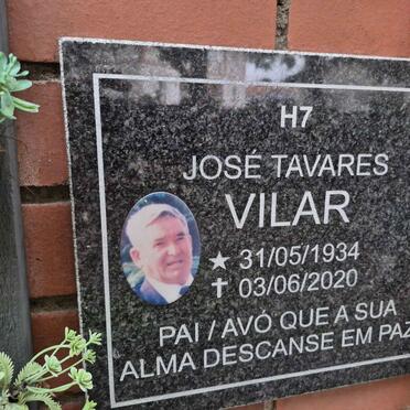 VILAR Jose Tavares 1934-2020