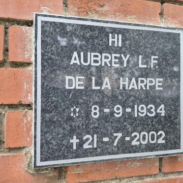 HARPE Aubrey L.F., de la 1934-2002