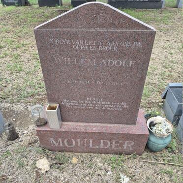 MOULDER Willem Adolf 1931-2001