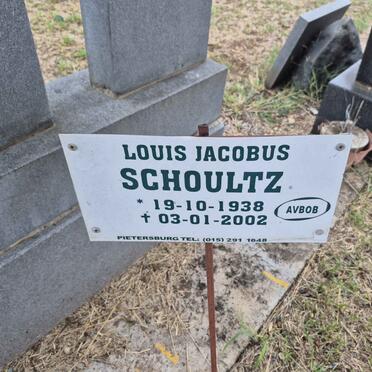 SCHOULTZ Louis Jacobus 1938-2002
