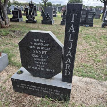 TALJAARD Sanet nee LUDIK 1970-2001