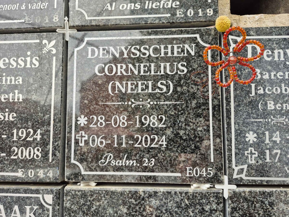 DENYSSCHEN Cornelius 1982-2024 