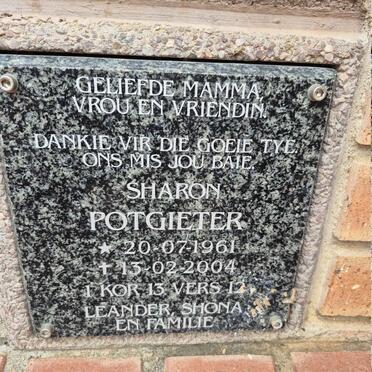 POTGIETER Sharon 1961-2004