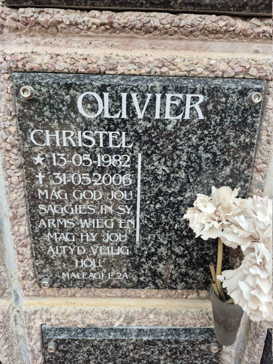 OLIVIER Christel 1982-2006