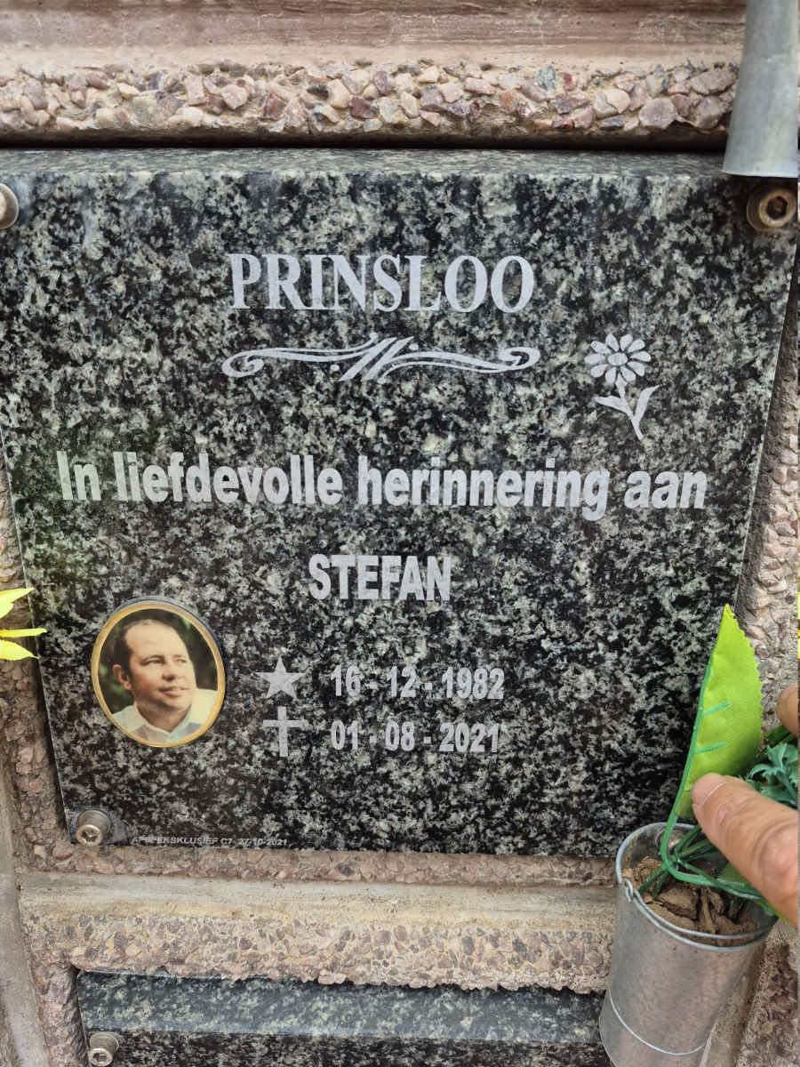 PRINSLOO Stefan 1982-2021