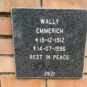 EMMERICH Wally 1912-1996