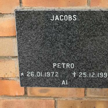 JACOBS Petro 1972-1991