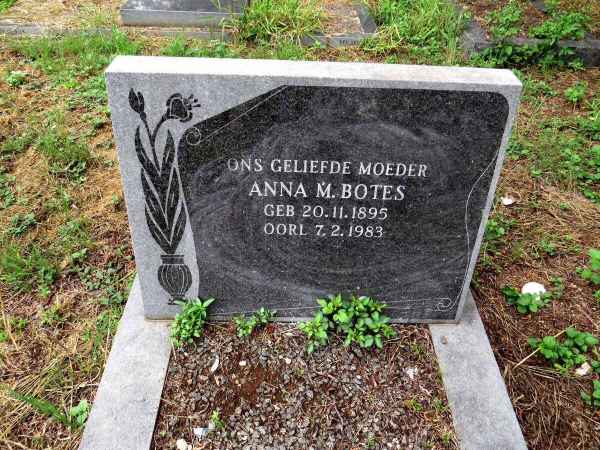 BOTES Anna M. 1895-1983