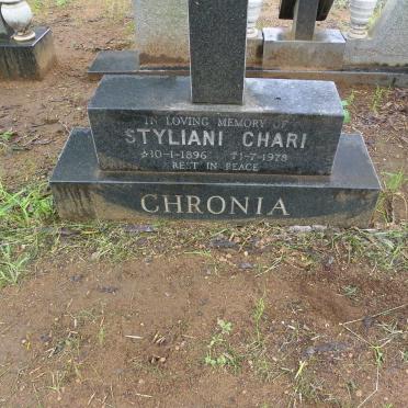 CHRONIA Styliani Chari 1896-1978