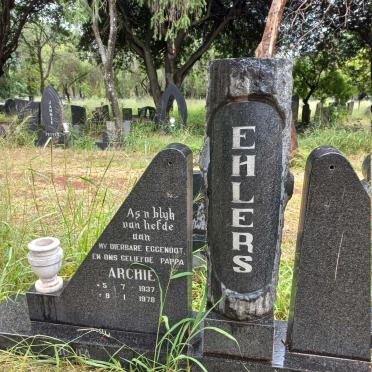 EHLERS Archie 1937-1978