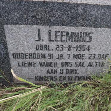 LEEMHUIS J. -1954