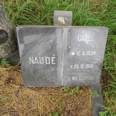 NAUDE Carel 1934-1970
