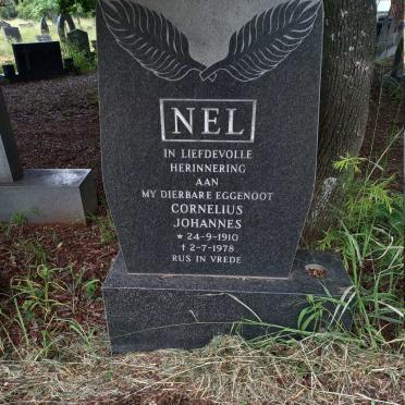 NEL Cornelius Johannes 1910-1978