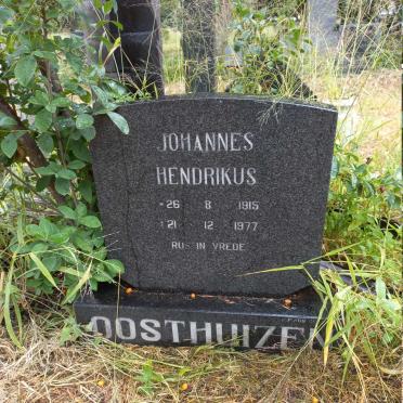 OOSTHUIZEN Johannes Hendrikus 1915-1977