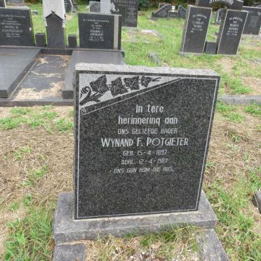 POTGIETER Wynand F. 1897-1967