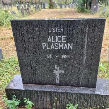 PLASMAN Alice 1911-1999