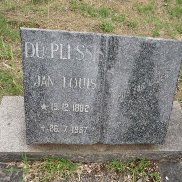 PLESSIS Jan Louis, du 1882-1967