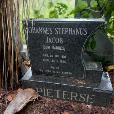 PIETERSE Johannes Stephanus Jacob 1919-1996 