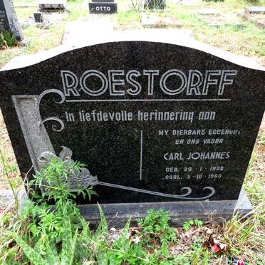 ROESTORFF Carl Johannes 1908-1960