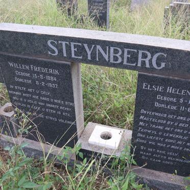 STEYNBERG Willem Frederik 1884-1957 & Elsie Helena Fredrika 1894-1955