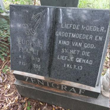 ZENTGRAF Eugenie Franci 1903-1996