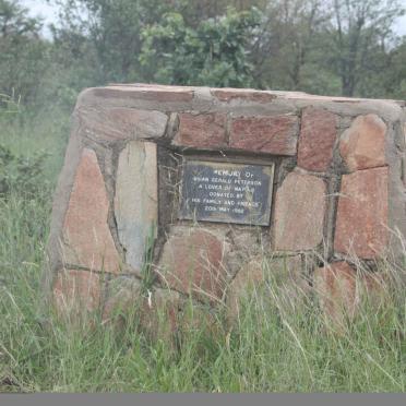 Limpopo, PHALABORWA district, Kruger National Park, Masorini Archaeological Site, Memorial plaque